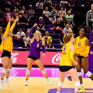 Image post by @lsuvolleyball on Instagram