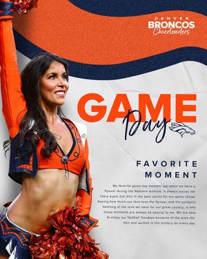 Image post by @denverbroncoscheer on Instagram