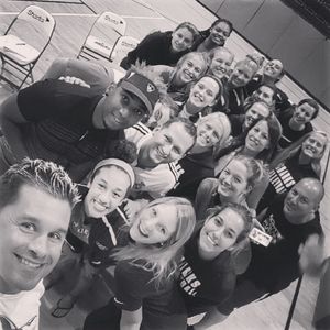 Image post by @nsu_vball on Instagram