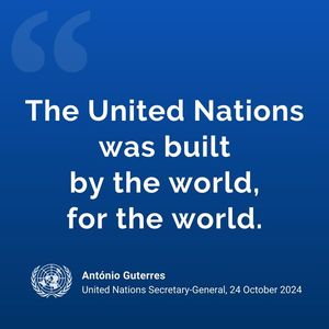Image post by @unitednationsfoundation on Facebook