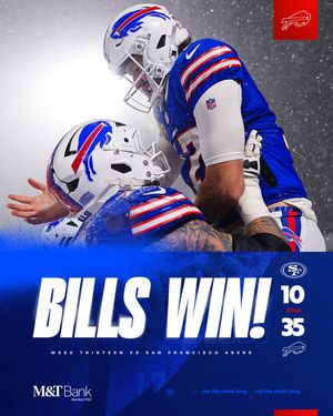 Image post by @BuffaloBills on Twitter/X