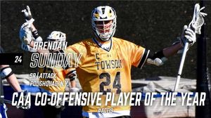 Image post by @towson_mlax on Instagram