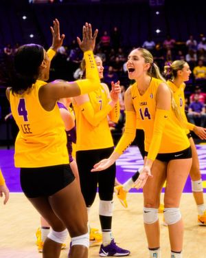 Image post by @lsuvolleyball on Instagram