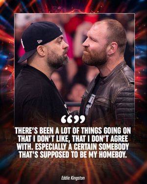 Image post by @AEW on Twitter/X