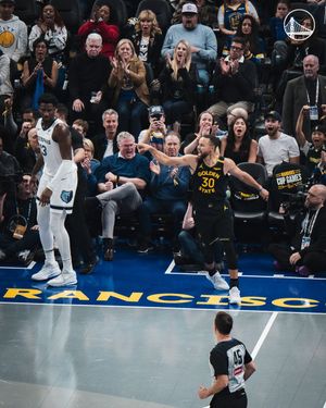 Image post by @warriors on Twitter/X