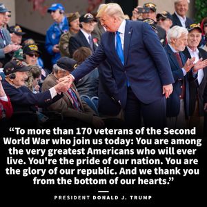 Image post by @realdonaldtrump on Instagram