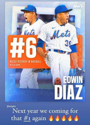 Image post by @SNY_Mets on Twitter/X