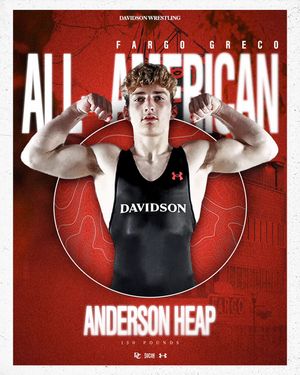 Image post by @davidsonwrestling on Instagram