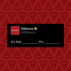 Image post by @digiorno on Instagram