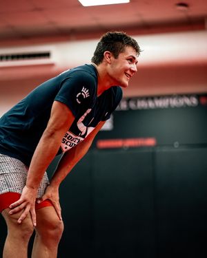 Image post by @davidsonwrestling on Instagram