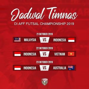 Image post by @timnasfutsal on Instagram
