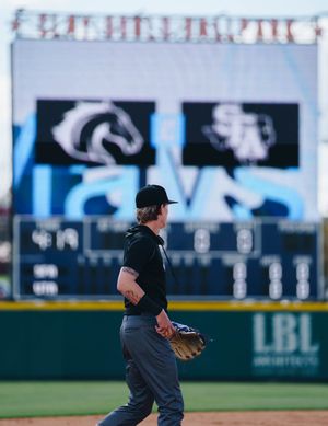 Image post by @SFA_Baseball on Twitter/X