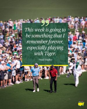 Image post by @TheMasters on Twitter/X