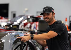 Image post by @stewarthaasracing on Instagram