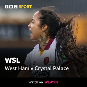 Image post by @BBCSport on Twitter/X