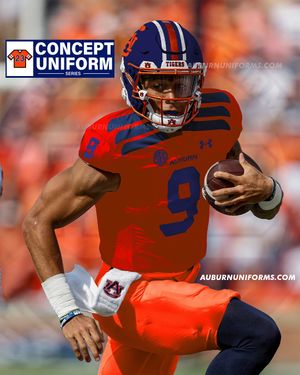 Image post by @auburnuniforms on Instagram