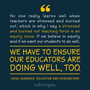 Image post by @edutopia on Instagram