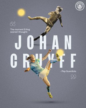 Image post by @ManCity on Twitter/X