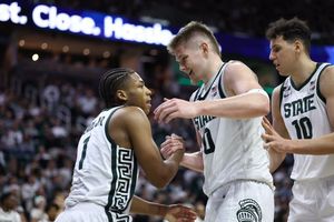 Image post by @MSU_Basketball on Twitter/X