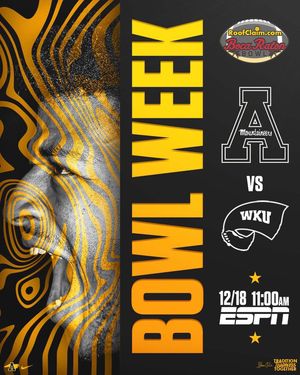 Image post by @appstate_fb on Instagram