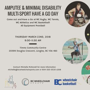 Image post by @bcwheelchairsports on Instagram