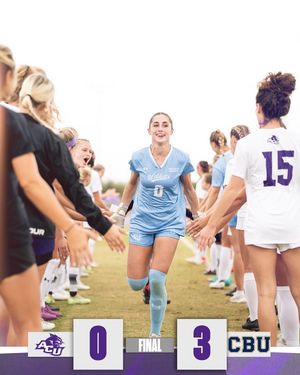 Image post by @ACU_Soccer on Twitter/X