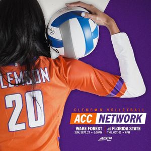 Image post by @clemsonvb on Instagram