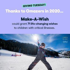 Image post by @omaze on Instagram