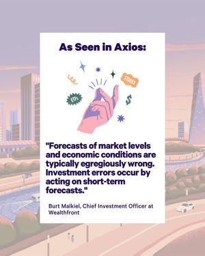 Image post by @wealthfront on Instagram