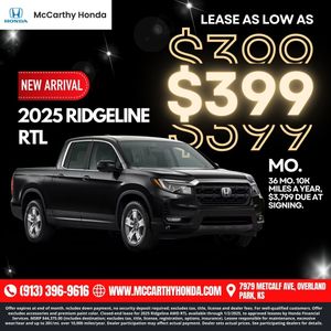 Image post by @mccarthyhondaks on Instagram
