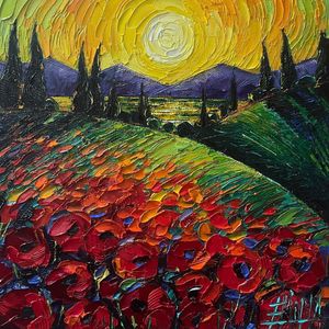 Image post by @monaedulescoart on Instagram