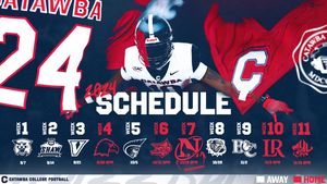 Image post by @CatawbaFootball on Twitter/X