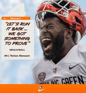 Image post by @BGSUFootball on Facebook