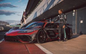 Image post by @MercedesAMG on Twitter/X