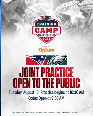 Image post by @Patriots on Twitter/X