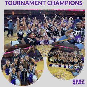 Image post by @sfa_cheer_ on Instagram