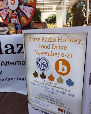 Image post by @blazeradioasu on Facebook