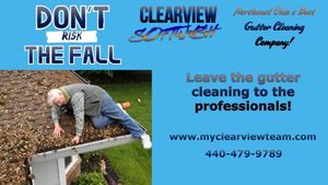 Image post by @clearviewsoftwash.oh on Facebook