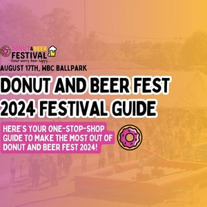 Image post by @donutandbeerfest on Facebook