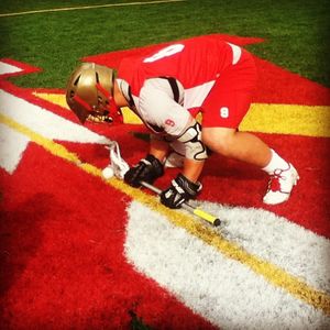Image post by @vmi_lacrosse on Instagram