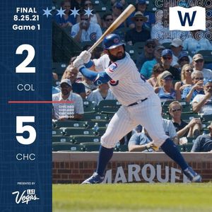 Image post by @cubs on Instagram