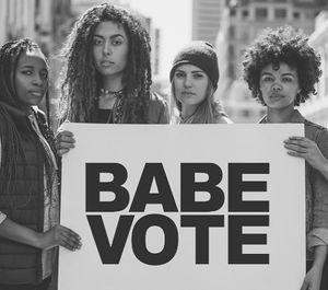 Image post by @babevote on Instagram