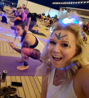 Image post by @yogapartylive on Instagram
