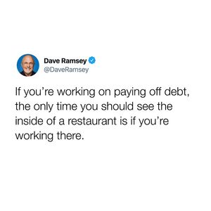 Image post by @daveramsey on Instagram