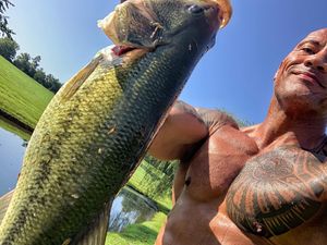 Image post by @therock on Instagram