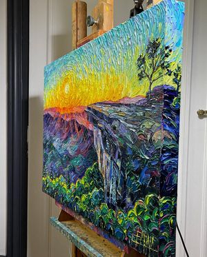 Image post by @monaedulescoart on Instagram