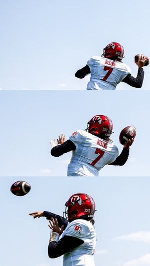 Image post by @Utah_Football on Twitter/X