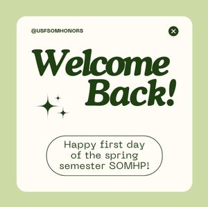 Image post by @usfsomhonors on Instagram