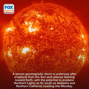 Image post by @foxweather on Instagram