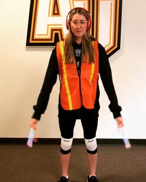 Image post by @adelphi_wbb on Instagram